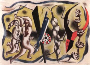 Follies Artwork by Fernand Léger