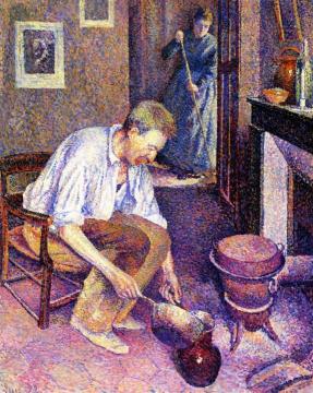 Coffee Artwork by Maximilien Luce
