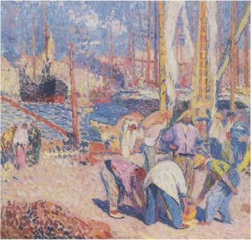 Le Port de Marseille Artwork by Henri Martin