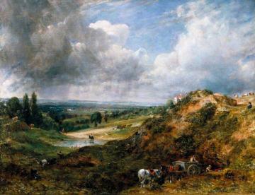 Hampstead Heath, Branch Hill Pond Artwork by John Constable