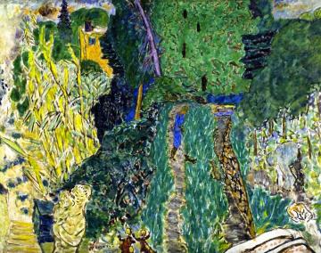 Garden With Small Bridge Artwork by Pierre Bonnard