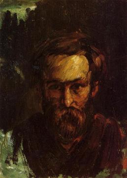 Portrait Of A Man Artwork by Paul Cezanne
