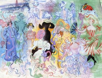 Maxim's Artwork by Raoul Dufy