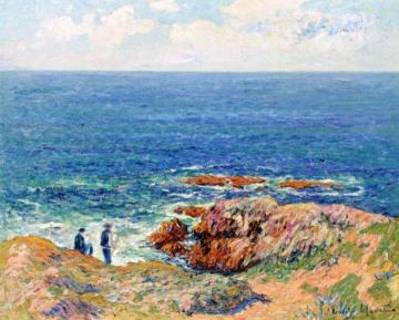 The Coast of Brittany Artwork by Henry Moret