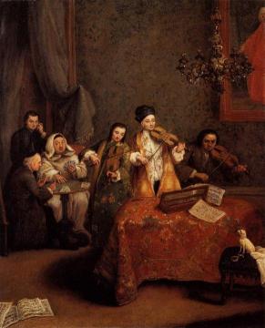 The Concert Artwork by Pietro Longhi