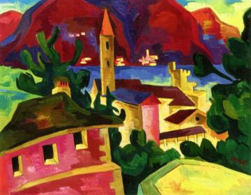 Ascona Artwork by Karl Schmidt Rottluff