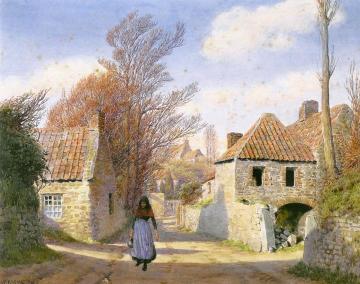 Moulin Hue, Guernsey Artwork by Anna Mary Richards Brewster