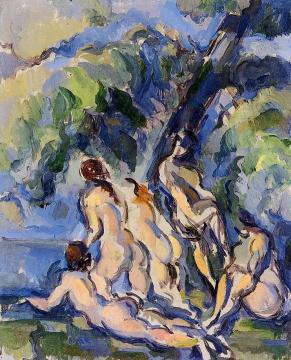 Bathers Artwork by Paul Cezanne