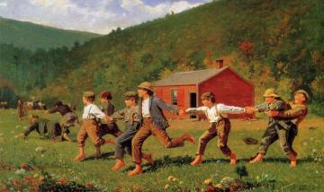 Snap The Whip Artwork by Winslow Homer
