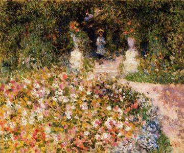 The Garden Artwork by Pierre Auguste Renoir