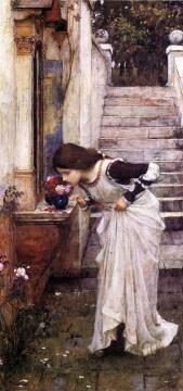 The Shrine Artwork by John William Waterhouse