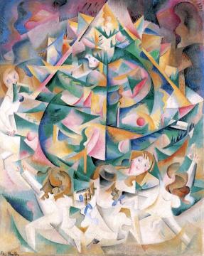 Joy around the Tree Artwork by Alice Bailly