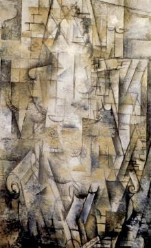 Woman Reading Artwork by Georges Braque
