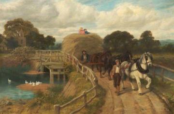 The Last Load Artwork by Phillip Richard Morris