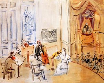 Quintette Artwork by Raoul Dufy