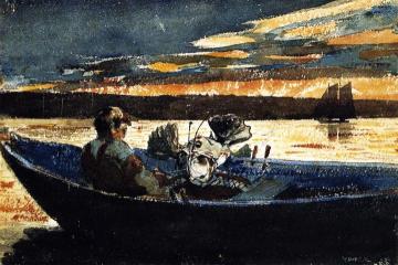 The Sculpin Artwork by Winslow Homer