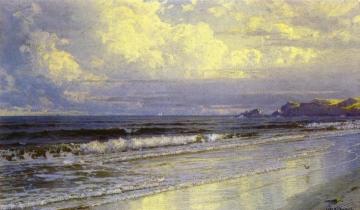 Second Beach, Neweport Artwork by William Trost Richards