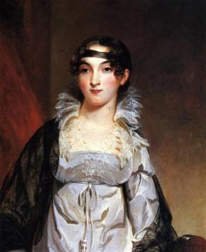Mrs. Edward Hudson Artwork by Thomas Sully