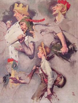 The Land Of Enchantment Artwork by Norman Rockwell