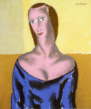 Girl Artwork by Alfred Henry Maurer