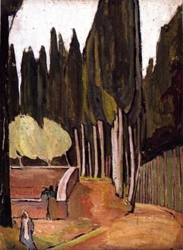 Monte Oliveto Artwork by Vanessa Bell
