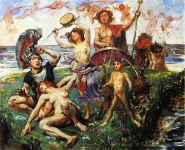 Ariadne auf Naxos Artwork by Lovis Corinth