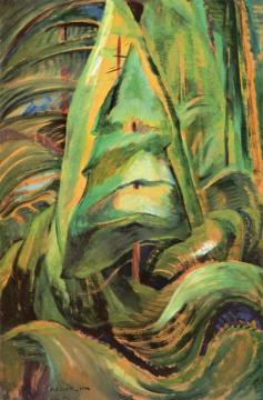 Forest Interior Artwork by Emily Carr