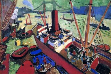 The Pool of London Artwork by Andre Derain
