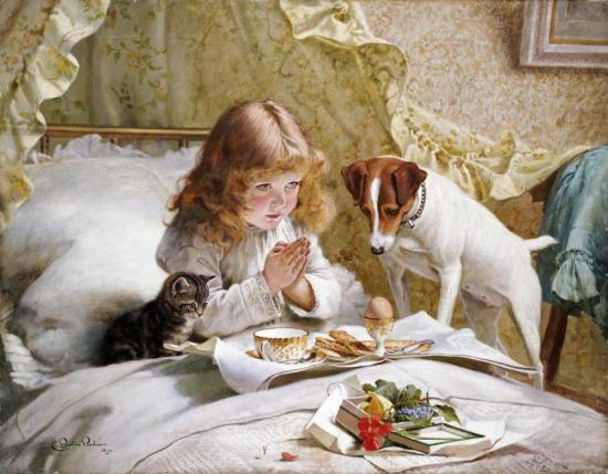 Suspense Artwork by Charles Burton Barber