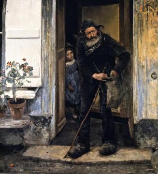 The Mendiant Artwork by Jules Bastien-Lepage