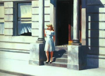Summertime Artwork by Edward Hopper