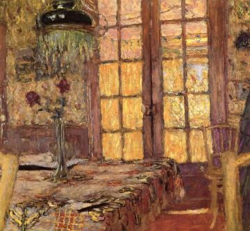 Madam Vuillard in the Dining Room at Vaucresson Artwork by Edouard Vuillard
