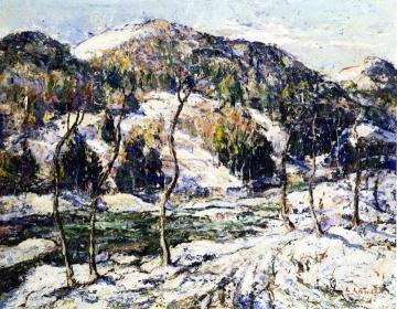 Winter Landscape Artwork by Ernest Lawson