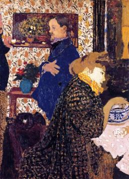Misia and Vallotton at Villeneuve Artwork by Edouard Vuillard
