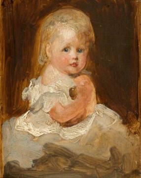Rosemary Yeats, Aged 2 Artwork by Charles Robert Leslie