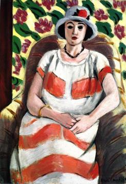 Young Woman in Pink Artwork by Henri Matisse