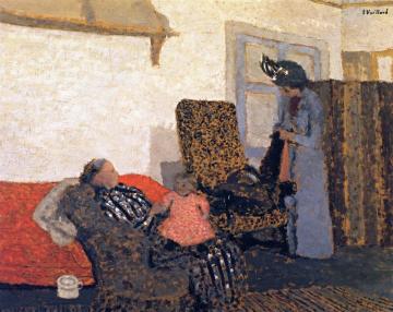 The White Room Artwork by Edouard Vuillard