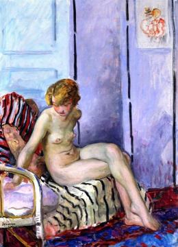 Seated Nude Artwork by Henri Lebasque