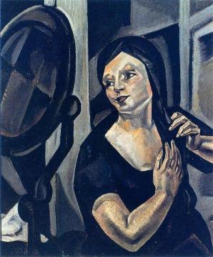 La Toilette Artwork by Maria Blanchard