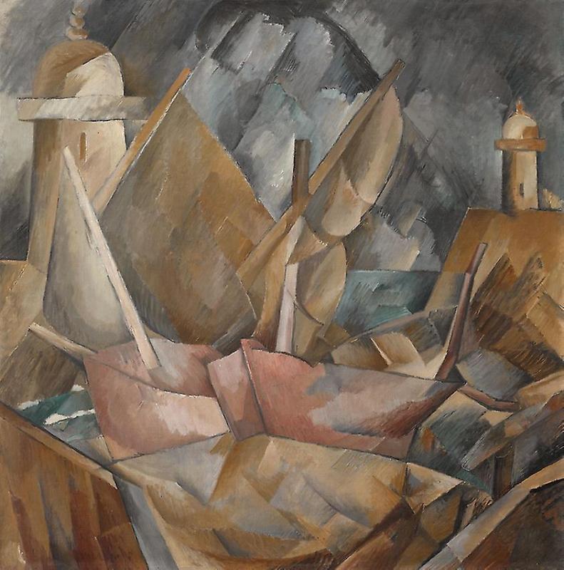 Harbor In Normandy Artwork by Georges Braque