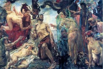 The Temptation of Saint Anthony (after Gustave Flaubert) Artwork by Lovis Corinth