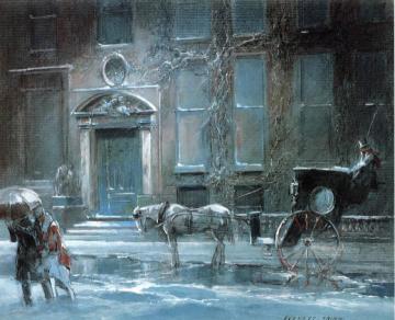 The Canfield Gambling House Artwork by Everett Shinn