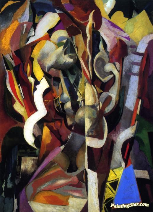 Still LIfe with Flowers Artwork by Arthur B. Carles