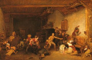 Blind Man's Buff Artwork by David Wilkie