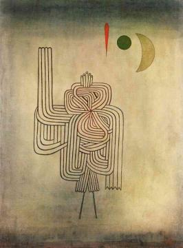 Departure of the Ghost Artwork by Paul Klee
