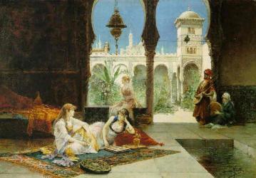 In The Harem Artwork by Juan Gimenez Martin