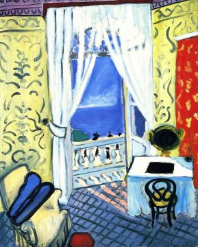 Interior With A Violin Case Artwork by Henri Matisse