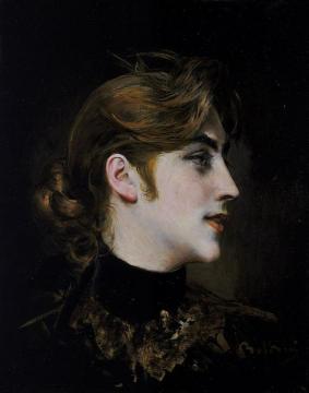 Portrait Of A Lady Artwork by Giovanni Boldini