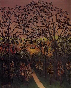 A Corner of the Plateau of Bellevue Artwork by Henri Rousseau