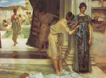 The Frigidarium Artwork by Sir Lawrence Alma Tadema
